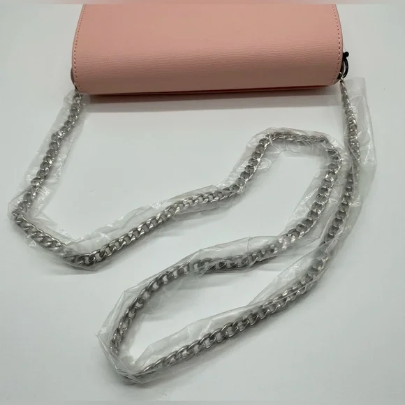 NWT Loeffler Randall Ballet Pink Leather Shoulder Bag - Picture 6 of 14